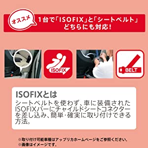 アイソフィックス　ISO　ISOFIX　シートベルト　ベルト　取り付け　取付　取付け　両対応