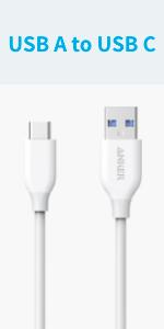 PowerLine USB-C &amp; USB-A 3.0 ケーブル