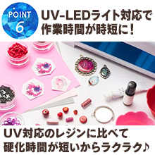 UV-LEDライト対応