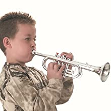 ボンテンピ　BONTEMPI　おもちゃ　楽器　サックス　トランペット　知育　楽器玩具　イタリア　音楽　吹く　なりきり　ままごと　ごっこ遊び　クラシック　演奏　音　42ｃｍ　子ども　幼児　男の子　女の子