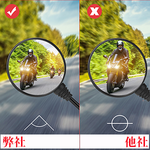 バイクミラー　左右セット