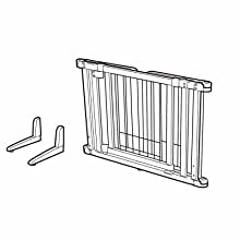 ペット用木製おくだけドア付ゲート