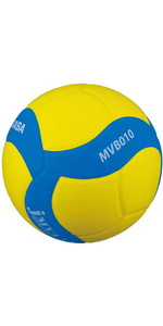 ミカサ(MIKASA) 混合バレーボール試合球 5号 黄/青 イエロー/ブルー MVB010-YBL