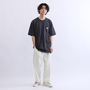 Carhartt (カーハート) ポケット付き半袖Tシャツ メンズ CTK87