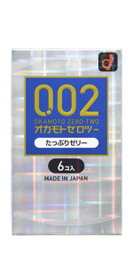 オカモトゼロツー0.02 たっぷりゼリー　６コ入