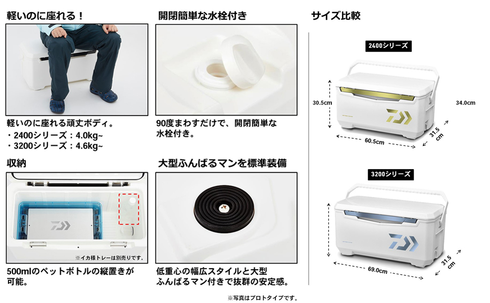 クーラー &gt; 汎用クーラー &gt; ライトトランクα 3200/2400