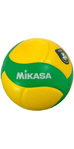 ミカサ(MIKASA) バレーボール 欧州チャンピオンズリーグ公式試合球 5号(一般?大学?高校)黄/緑 V200W-CEV