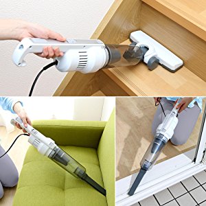 Iris Ohyama PIC-S2-S Superfine Lightweight Vacuum Cleaner 2WAY Cyclone Stick Silver Cleaner 