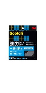 3M スコッチ 強力両面テープ 一般材料用 20mm×10m PKH-20