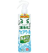 レック 熱中レスキュー 激冷えくん ウェアクール ( 虫よけ効果プラス 400ml )/ 冷却スプレー / ひんやり冷感 / 長持ち /