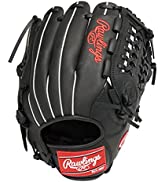 【Amazon.co.jp 限定】ローリングス(Rawlings) 大人 一般 野球 ソフトボール 兼用 オールラウンド用 グローブ ブラック キャメル 11.25インチ 11.75インチ 右投...