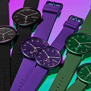 Aarencolor、アレンカラー、SKW6545、SKW2804、グリーン、時計、SKAGEN、スカーゲン、北欧、DENMARK、デンマーク、北欧時計、アルミ、シリコン、41MM、3針、薄い、軽い