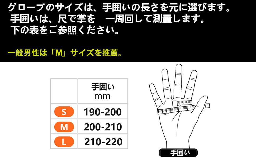 S　M　L　サイズ