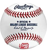 Rawlings(ローリングス) 野球 2022 エンゼルス 大谷翔平 MVP 記念グッズ ボール SHOW TIME プラスチックキューブ入り メジャーリーグ公式球ROMLBSOMVP-R