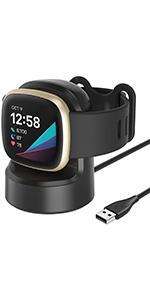 Fitbit versa 3用 Fitbit sense用 充電器