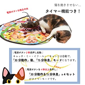 猫壱　猫　電動おもちゃ　キャッチ?ミー?イフ?ユー?キャン２