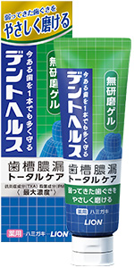 デントヘルス 薬用ハミガキ無研磨ゲル