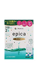  メニコン エピカコールド アクアモア ソフト用 310ml 2本 (コンタクトケア用品) 