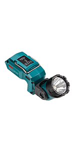 互換専用 MAKITA 10.8-12V MAX LEDワークライト、ハンドヘルド 適用バッテリ:マキタ 10.8V～12V