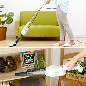 Iris Ohyama PIC-S2-S Superfine Lightweight Vacuum Cleaner 2WAY Cyclone Stick Silver Cleaner 