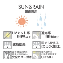 雨 あめ レイン 伞 日傘 雨傘 キッズ 子供 小学校 通学 kukkahippo 可愛い カバ 反射プリント 安全カバー 透明窓 熱中症 日射病 暑さ対策 コロナ対策 ソーシャルディスタンス