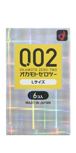 オカモトゼロツー0.02　Ｌサイズ　６コ入