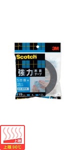 3M スコッチ 強力両面テープ 凸凹面用 19mm×4m SKH-19