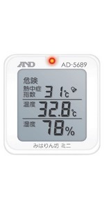 エー?アンド?デイ(A&D) 熱中症指数モニター AD-5689(みはりん坊ミニ)