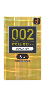 オカモトゼロツー0.02 リアルフィット　６コ入