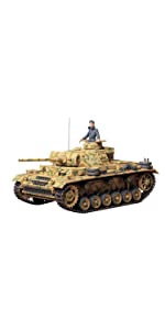 タミヤ 1/35 ミリタリーミニチュアシリーズ N0.215 ドイツ陸軍 III号戦車 L型 プラモデル 35215