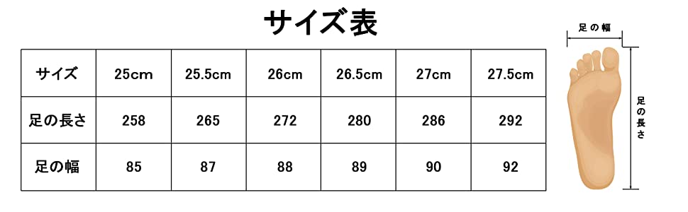 サイズ表