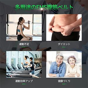 ems 腹筋ベルト ジェルシート不要