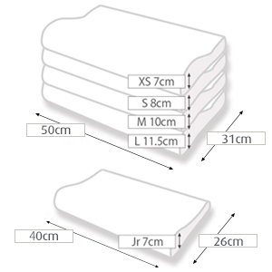 オリジナルネックピロー サイズ