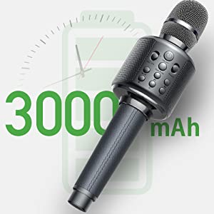 Bluetooth カラオケマイク ワイヤレスマイク ブルートゥース カラオケマイク 2021最新版マイク Y11S GOODaaa bluetooth microphone karaoke　