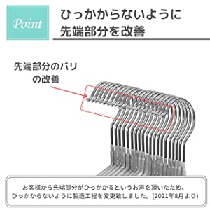 ハンガー滑らない