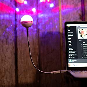 パーティーグッズ USB LED ライト 光る 子供 DJ 忘年会 USBグッズ イルミネーション カーアクセサリー おもしろグッズ 誕生日 クリスマス ミラーボール プレゼント