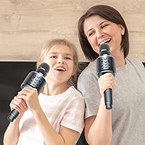 Bluetooth カラオケマイク ワイヤレスマイク ブルートゥース カラオケマイク 2021最新版マイク Y11S GOODaaa bluetooth microphone karaoke　