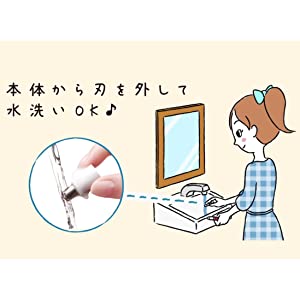 水洗いできるからいつも清潔