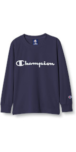 Championロゴプリント長袖Tシャツ