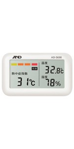 エー?アンド?デイ(A&D) 携帯型 熱中症計 みはりん坊ジュニア AD-5690