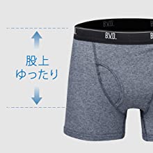 ボクサー パンツ 股上 深め 安心