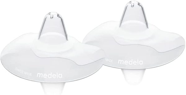 Medela(メデラ) 乳頭保護器 コンタクトニップルシールド Lサイズ 24mm 授乳中の乳首を保護 赤ちゃんの吸てつをサポート 母乳育児をやさしくサポート