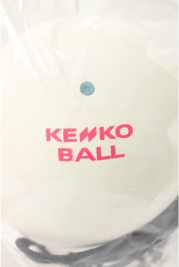 Kenko(ケンコー) ソフトテニス 練習用ゴム付きボール ケンコーWボレー - 画像 (2)