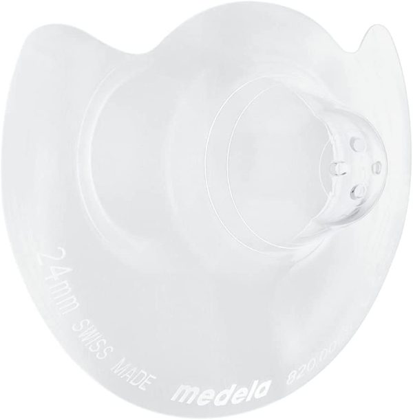 Medela(メデラ) 乳頭保護器 コンタクトニップルシールド Lサイズ 24mm 授乳中の乳首を保護 赤ちゃんの吸てつをサポート 母乳育児をやさしくサポート - 画像 (4)