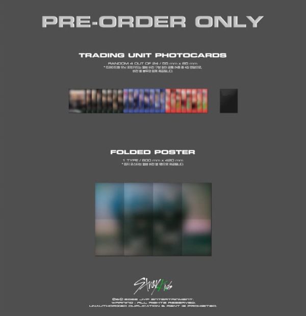 STRAY KIDS (ストレイキッズ) - ODDINARY [FRANKENSTEIN (Limited ver.)] CD+80pフォトブック+フォトカード+ステッカー+ミニポスター+予約販売特典 [KPOP MARKET特典: 追加特典両面フォトカードセット] [韓国盤] KPOP IDOL - 画像 (2)