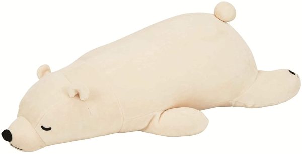 りぶはあと 抱き枕 プレミアムねむねむアニマルズ  Mサイズ(全長約53cm) ふわふわ もちもち 28976-11 - 画像 (6)