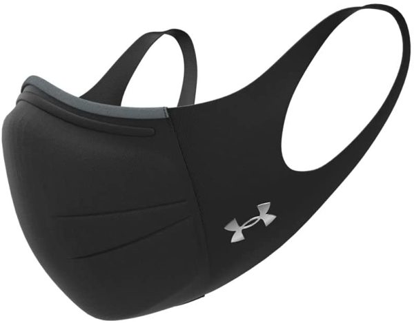 UNDER ARMOUR UA スポーツマスク フェザーウエイト Black/Black /Silver Chrome XSSM - 画像 (2)