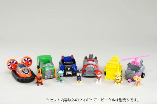 パウ?パトロール ベーシックビークル(フィギュア付き) スカイ フライングヘリ - 画像 (2)