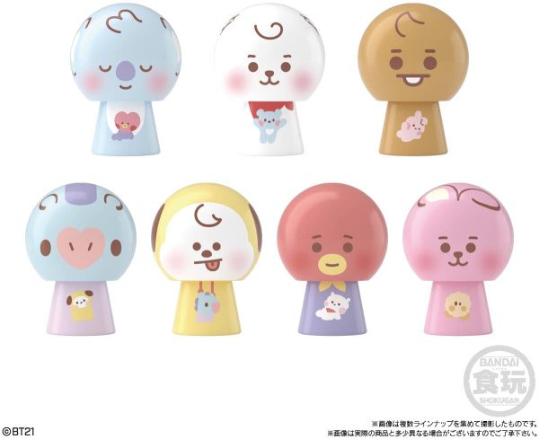 つみつみだんごま BT21 (12個入) 食玩?チューインガム (ＢＴ２１) - 画像 (2)