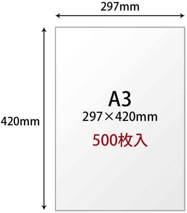 プラス コピー用紙 A3-T CR-240 56-003 - 画像 (5)